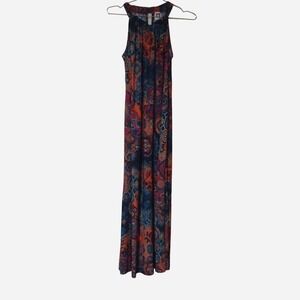 Anne Klein multicoloured maxi dress with a‎ boho vibe Size 6
